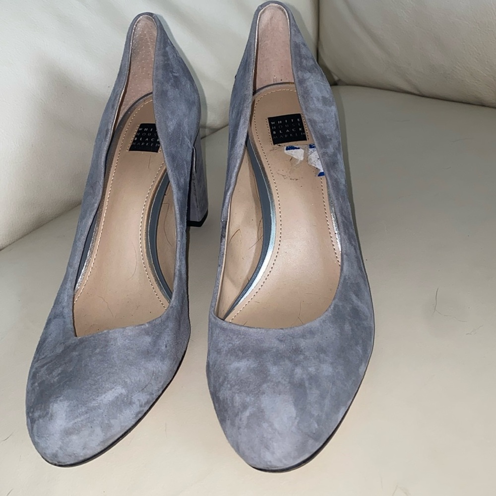 Grey heel cube leg . Size 9.5